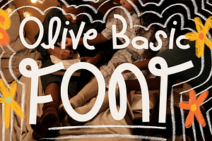 Olive Basic Handwritten Font