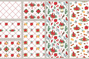 Christmas Watercolor Clipart Set, a Seasonal Illustration by AnitaPol (Thumbnail 10 of 15)