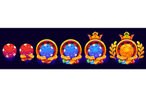 Casino roulette and chip game, a Sport Illustration by Vector Tradition