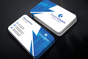 Clean Modern Business Card Template, a Business Card Template by Sagar Gabol (Thumbnail 1 of 2)