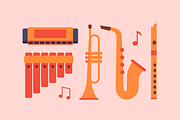 MUSICAL INSTRUMENTS ILLUSTRATIONS, an Illustration by Mark Skitsky (Thumbnail 6 of 7)
