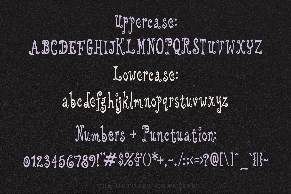 Mirabella Misbehaves Groovy Display, a Handwritten Font by The October Creative (Photo 2 of 8)