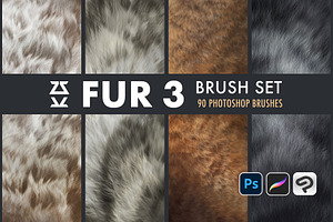 Fur 3 Brush Set