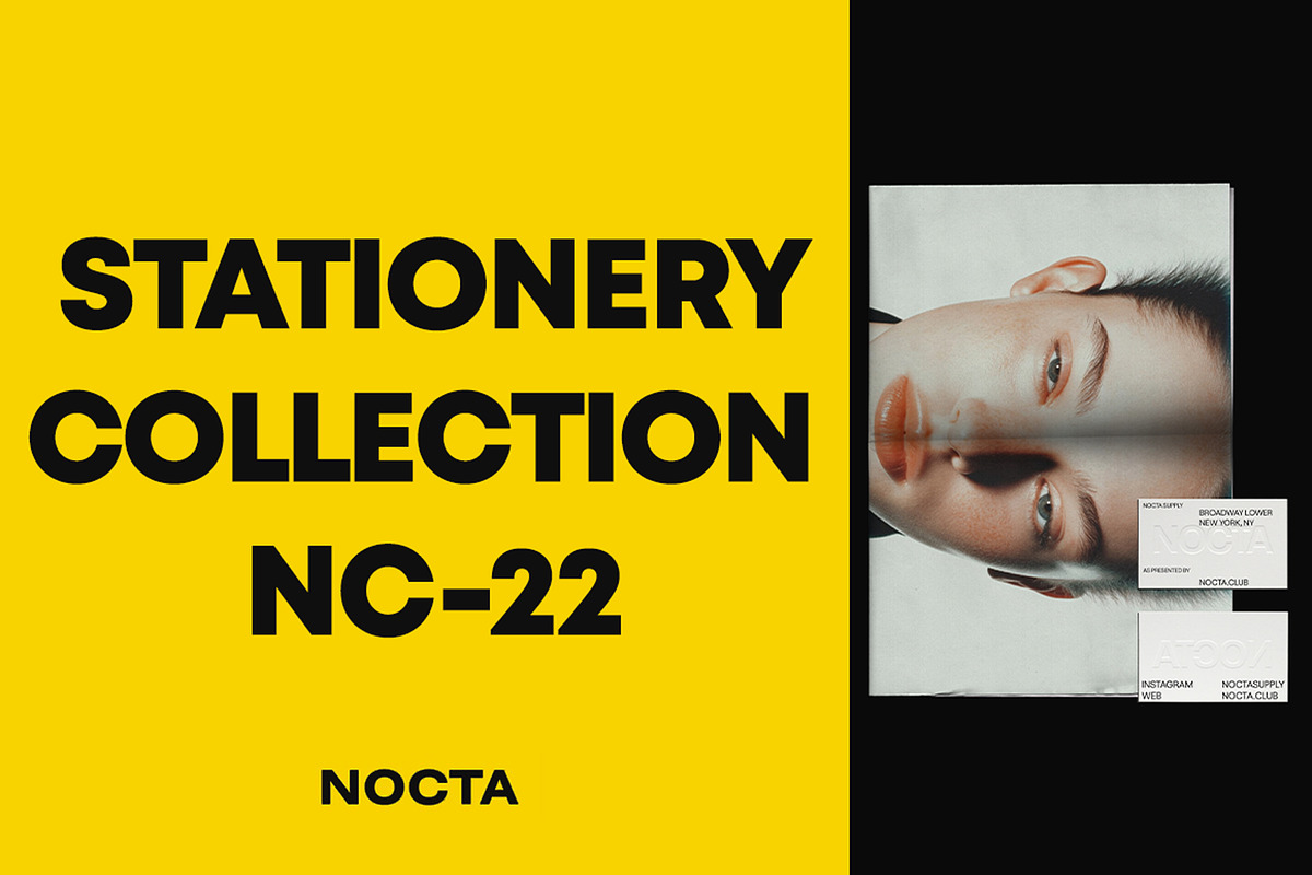Stationery Mockup Collection NC-22, a Books & Magazine Mockup by NOCTA SUPPLY (Photo 1 of 6)