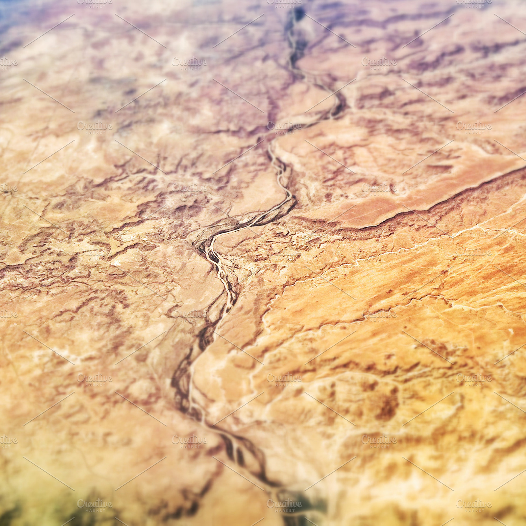 Lo-fi Arizona River