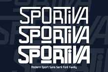 Sportiva - Modern Sport Font