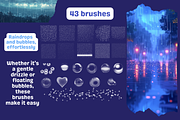 Rain and Weather Brushes, a Brush Add-On by Cozy Brushery (Thumbnail 4 of 8)