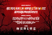 Suzanstein - Horror Font, a Font by Arterfak Project (Thumbnail 9 of 10)