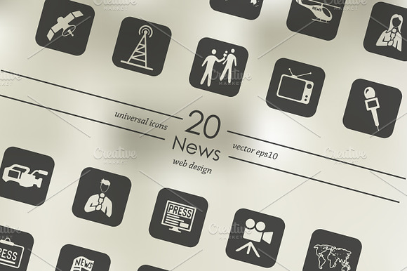 20 News Icons
