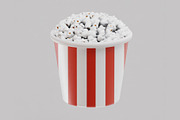 Popcorn buckets, an Object 3D Model by fahad121 (Thumbnail 1 of 6)