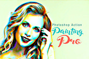 Painting Pro Photoshop Action, an Action Add-On by MRI STUDIO (Thumbnail 1 of 7)