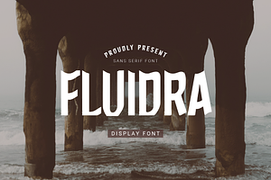 Fluidra Sans Serif Font