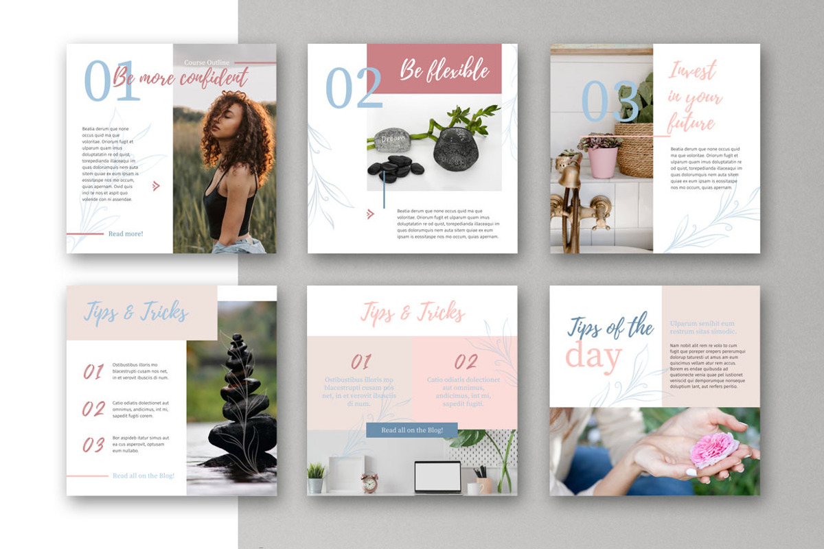 CANVA Instagram for Course Creators, a Social Media Template by Sabin (Photo 3 of 6)