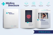 Médico Brochure Template, a Brochure Template by TH Pixel (Thumbnail 1 of 10)