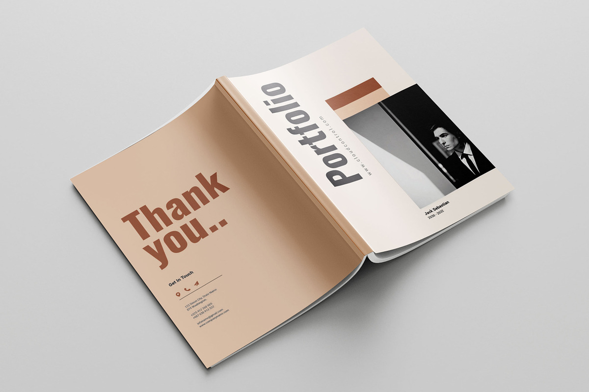 Company Portfolio Template, a Brochure Template by Niofix (Photo 6 of 6)