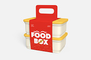 Takeaway Food Box Mockup Pack, a Packaging Mockup by graphypix (Thumbnail 7 of 15)