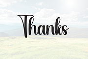 Mountain | Script Font, a Handwritten Font by Scratchones (Thumbnail 9 of 9)