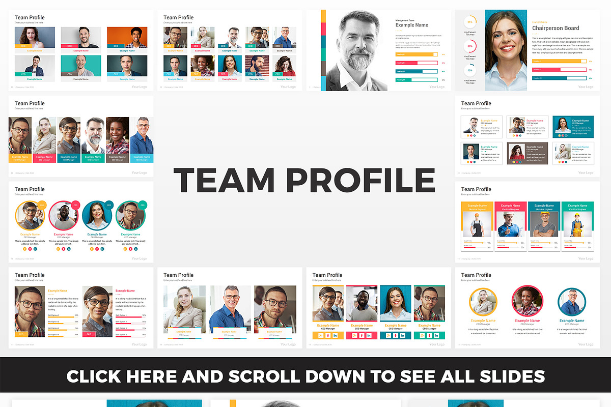 2700 Infographics Templates, a Presentation Template by SlideOne (Photo 35 of 35)
