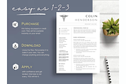 Doctor Resume Template Word,, a Resume Template by Climbwithelevator (Thumbnail 6 of 6)