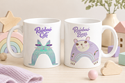 Rainbow Animal Mascot illustrations, an Animal Illustration by FaliushViktoriaArtist (Thumbnail 8 of 10)