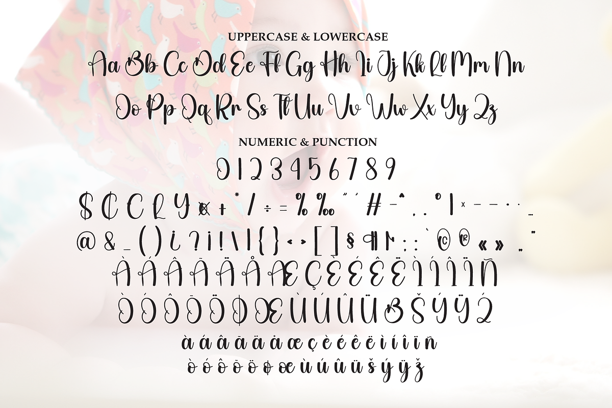 Babycute | Script Font preview 7