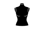 Female torso mannequin silhouette, a Graphic by Gfx_Store (Thumbnail 2 of 10)