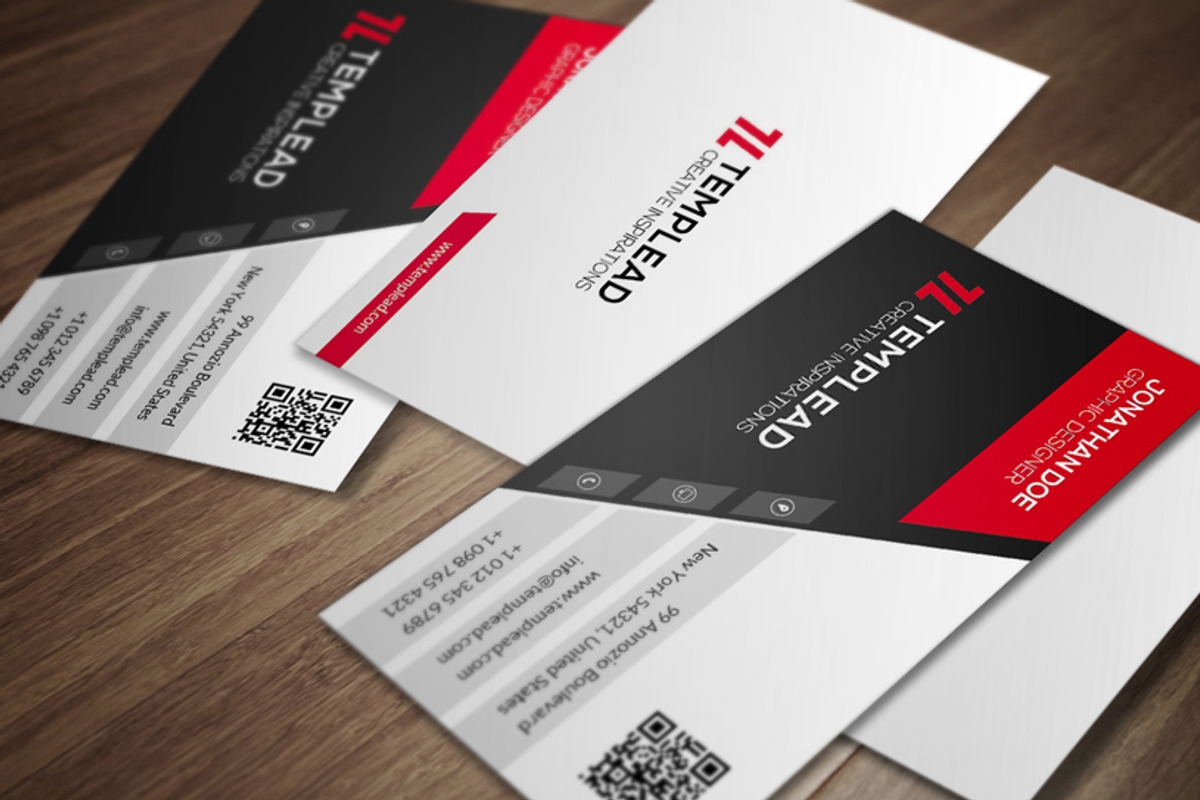 Corporate Business Card CM111, a Business Card Template by annozio (Photo 1 of 4)