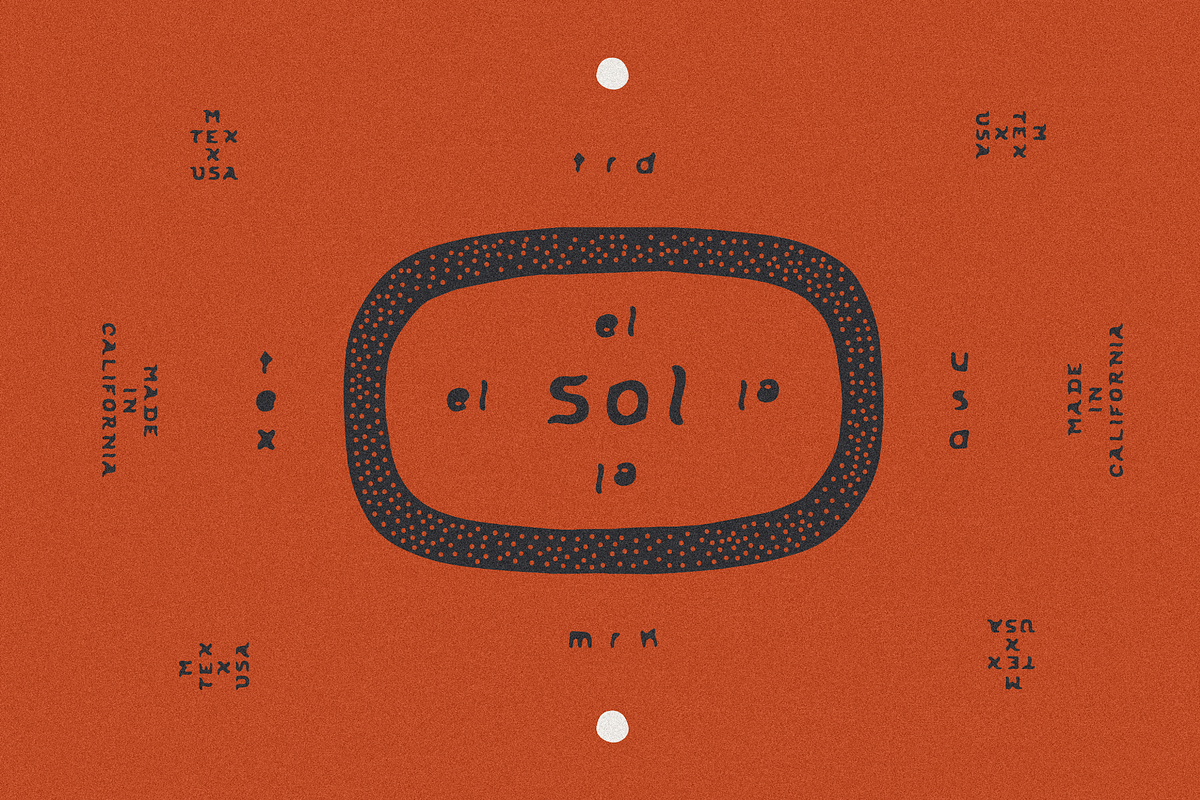 El Sol, a Font by James Coffman Design (Photo 4 of 4)
