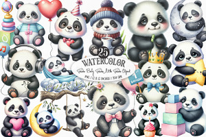 Panda Baby Panda Little Panda PNG, an Illustration by Designking