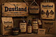Dustland - Dustland is a bold, a Slab Serif Font by Wow Magic (Thumbnail 2 of 4)