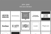 500 Social Media Quotes, a Social Media Template by Web Donut (Thumbnail 9 of 11)