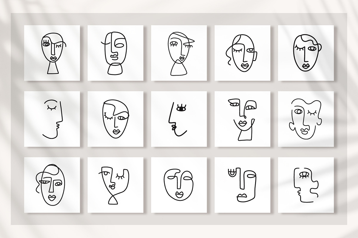 One Line Drawings & Patterns vol.3, a Graphic by Katrinelly