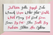 Brookoly Script - Handwritting Font, a Script Font by FHFont (Thumbnail 4 of 12)