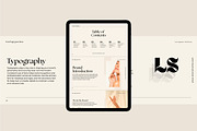 Lune Skin | Brand Guidelines, a Presentation Template by ChicGraphix (Thumbnail 7 of 11)