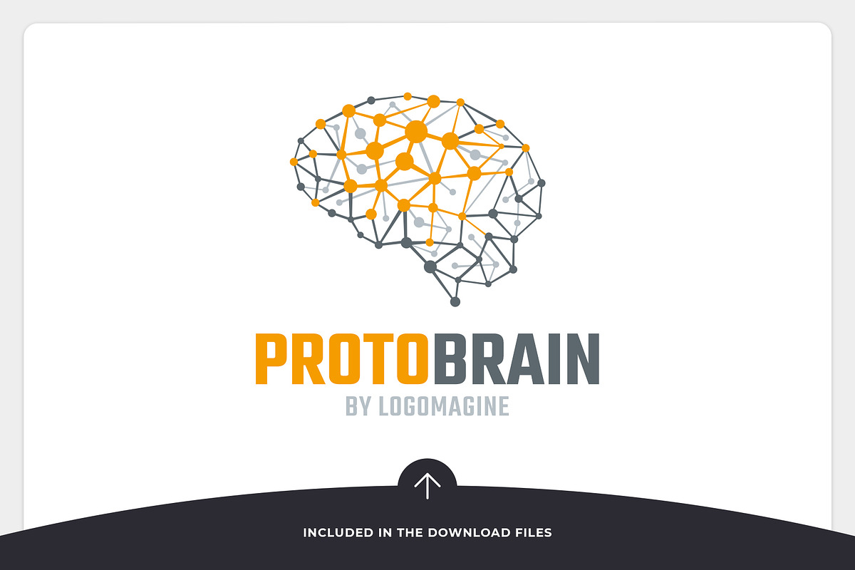 Proto Brain Logo Template, a Branding & Logo Template by LOGOMAGINE (Photo 6 of 16)