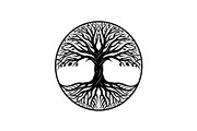 Tree of Life Circle SVG Bundle, an Illustration by Gfx_Store (Thumbnail 17 of 50)