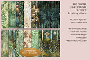 Bordered Woodlands Junk Journal Kit, a Decorative Illustration by The Dutch Lady Designs (Thumbnail 5 of 7)
