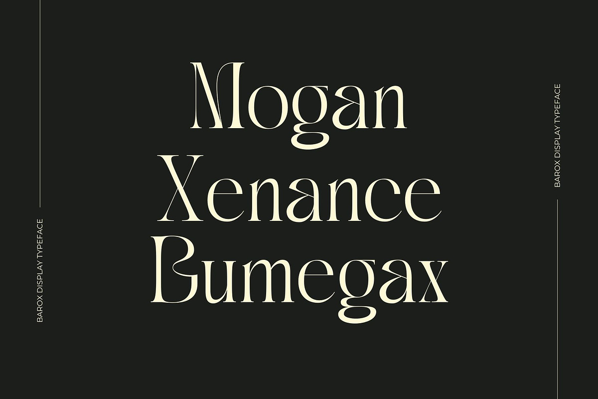 Barox - Display Serif, a Serif Font by Nirmana Visual (Photo 2 of 11)