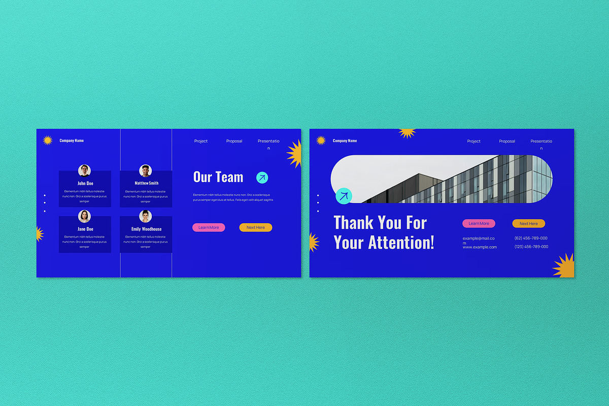 Blue Modern Project Proposal Keynote, a Presentation Template by graphicook (Photo 3 of 4)