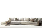 Flexform Groundpiece Sectional Sofa, a Furniture 3D Model by NOMODOL (Thumbnail 5 of 9)
