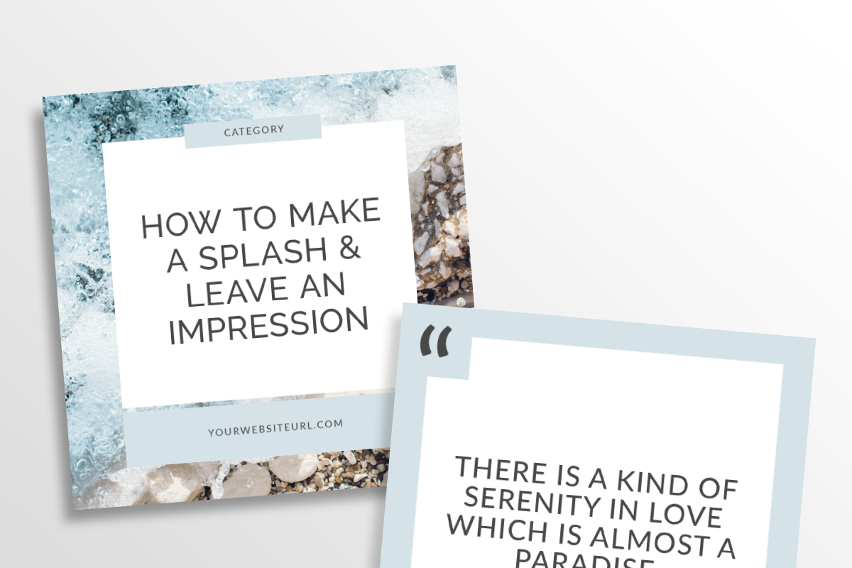Serenity 10 Piece Social Media Temp, a Social Media Template by Kimi Kinsey (Photo 5 of 6)