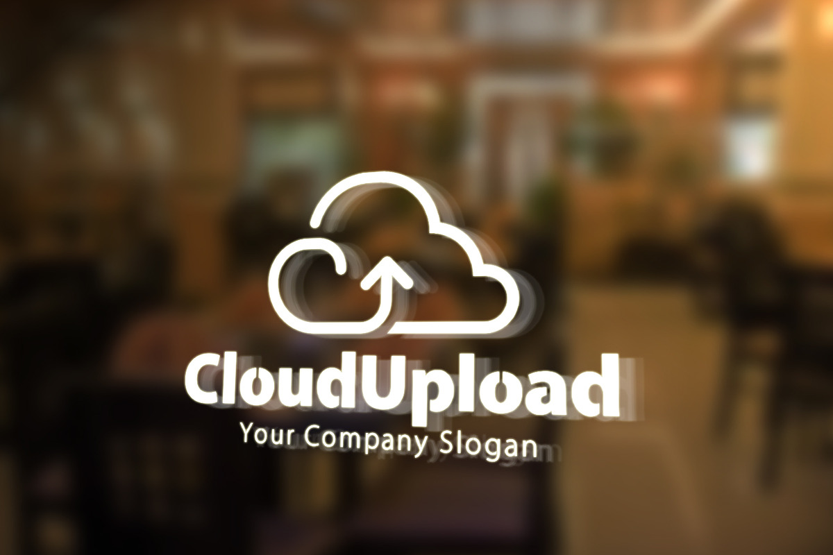 Cloud Upload Logo, a Branding & Logo Template by Creative Dezing (Photo 5 of 5)