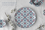 Chinoiserie Floral Seamless Pattern, a Pattern Graphic by Olya Creative (Thumbnail 7 of 20)