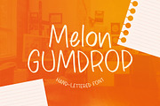 Melon Gumdrop - Handwritten script, a Handwritten Font by Fearless Confetti (Thumbnail 1 of 5)
