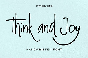 Think and Joy