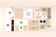 Organic Stationery/Branding Mock-Up, a Product Mockup by KatjaPotokar (Thumbnail 1 of 3)