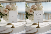 Wedding Table Sign Mockup Gold Stand, a Product Mockup by TatiMockup (Thumbnail 2 of 3)