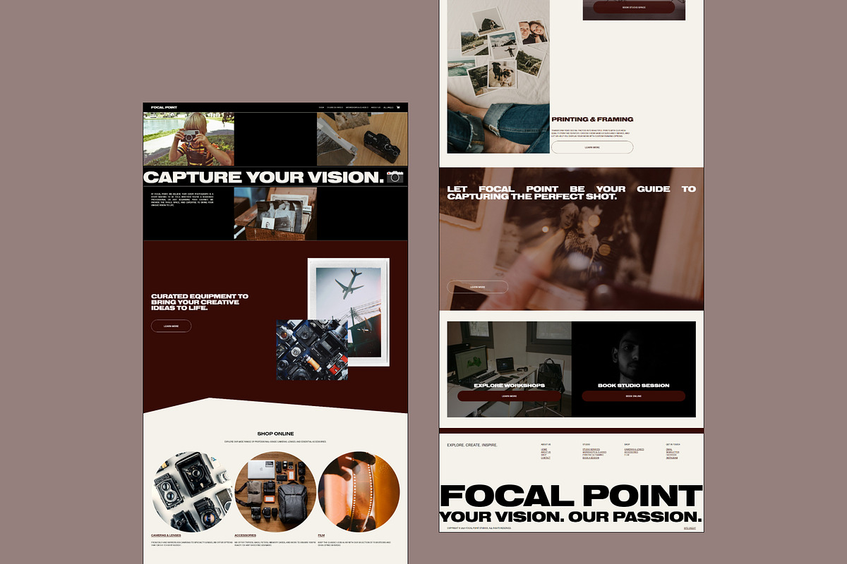 Focal Point - Squarespace Template 7.1 preview 3