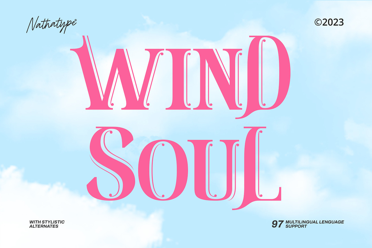 Wind Soul, a Symbol Font by Nathatype (Photo 1 of 10)