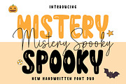 Mistery Spooky Duo, a Script Font by DN Creative (Thumbnail 1 of 10)